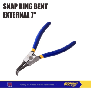 AMERICAN TOOL 8959128 BENT EXTERNAL TANG Ring 7" CIRCLIP PLIERS Per Snapring Snap Ring 7 inch BENGKOK BUKA