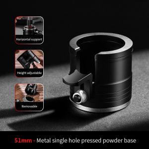 Bincoo Đầm cà phê portafilter cơ sở Espresso lưu trữ máy xử lý làm xáo trộn cơ sở 51mm/58mm