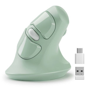 Micropack USB-C USB-A Dual Receiver Vertical Wireless Mouse | MP-V03W