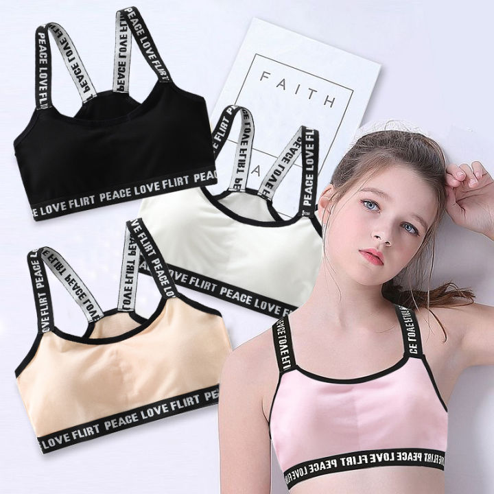 Cotton Training Bras for young kid girls 8-16 years old children