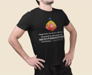 BA262 Kaos Tanwir & Milad ke 112 Muhammadiyah Ada 3 Varian Warna Kaos