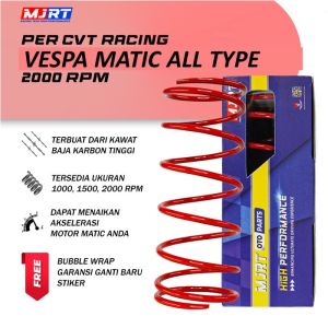 PER CVT 2000 RPM VESPA MATIC