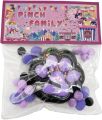 Large Cat Squishy Toys Kawaii Squishies Cat Paw Ultra Soft Squeeze Toys with OPP Packaging Sensory Toys Stress Ball for Girls Teens (Glitter Black & Purple). 