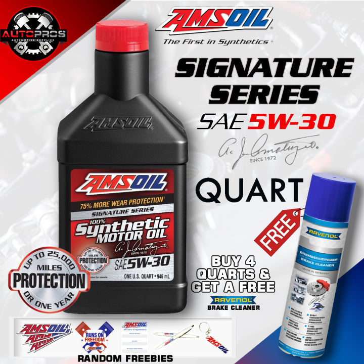 AMSOIL Signature Series 5W-30 Fully Synthetic Gasoline Engine Oil 1 ...