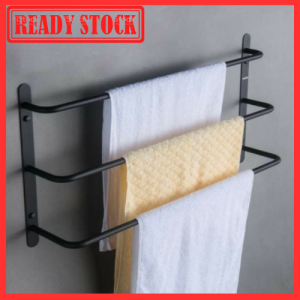 Gantungan Handuk 3 Susun / Gantungan Handuk Kamar Mandi 3 Susun / Gantungan Handuk Tempel Dinding / Gantungan Handuk Tempel Dinding Besi 3 Susun Kamar Mandi /Gantungan Sajadah Mukena Free Kelengkapan / Gantungan Handuk Tempel Dinding Besi Stainles 3 Susun
