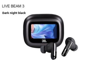 JBL LIVE BEAM 3 หูฟังไร้สายลดเสียงรบกวน Bluetooth ตื้นสี ที่ครอบคลุมหน้าจอสัมผัสแบบ IN - EAR