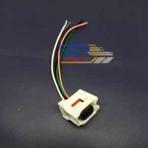 SOCKET SOKET KABEL HEADLAMP LAMPU DEPAN YAMAHA NMAX NEW 2020 AEROX 155 NEW PIN 6 ORIGINAL