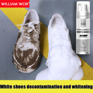 Shoe Cleaner for White Shoes Sole Whitener Decontamination Whitening Sneakers Cleaning Tools Shoes Care Leather Cleaner Sneakers Care Shoe Cleaner【 200ml 】