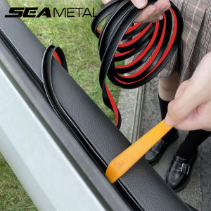 V-Shape Car Window Seal Strip Car Window Lift Sealing Strips Auto Rubber Side Window Filler Weatherstrip Noise Insulation