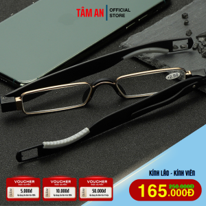 Kính lão đọc sách viễn thị cao cấp xoay 360 độ nhỏ gọn bỏ túi dễ dàng sử dụng (Mã: TA-091)