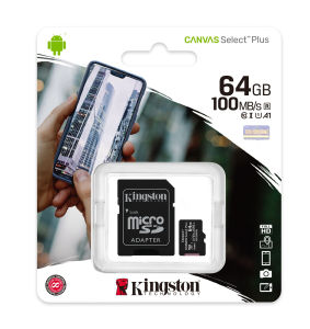 ของแท้ Kingston คิงส์ตัน เมมโมรี่การ์ด 64gb128gb 256GB Class 10 Memory Card micro sd card สำหรับ กล้องวงจรปิด มือถือ