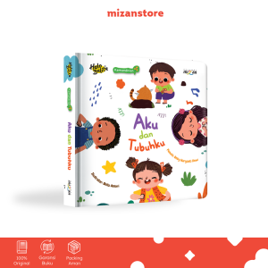 Halo Balita Seri Kemandirian Aku Dan Tubuhku Boardbook | Buku Cerita Anak