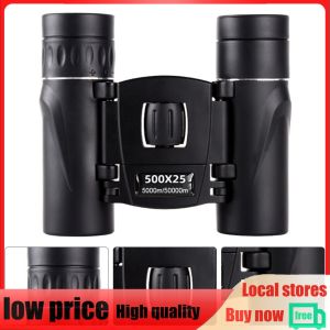 Portable Binoculars Long Range HD Powerful Binoculars Professional Binoculars for Bird Watching Travel Football Games