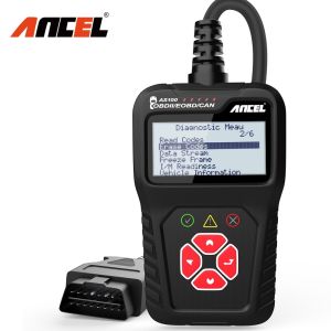 ANCEL AS100 OBD2 Scanner ECU Reset Turn Off Engine Light Full OBD Functions Car Diagnostic Tool Check Engine Code Readers Scan Tools Automotive Obd 2 Scanner for 12v All Cars pk thinkcar ThinkOBD500 elm327 launch cr3001