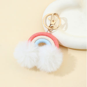 Yogodlns Fashion Colorful Hairball Creative Accessories Tassel Pendant For Bags Keychain Accessories