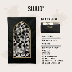 SUJUD Travel Prayer Mat Portable Sejadah L 114 × W 60cm