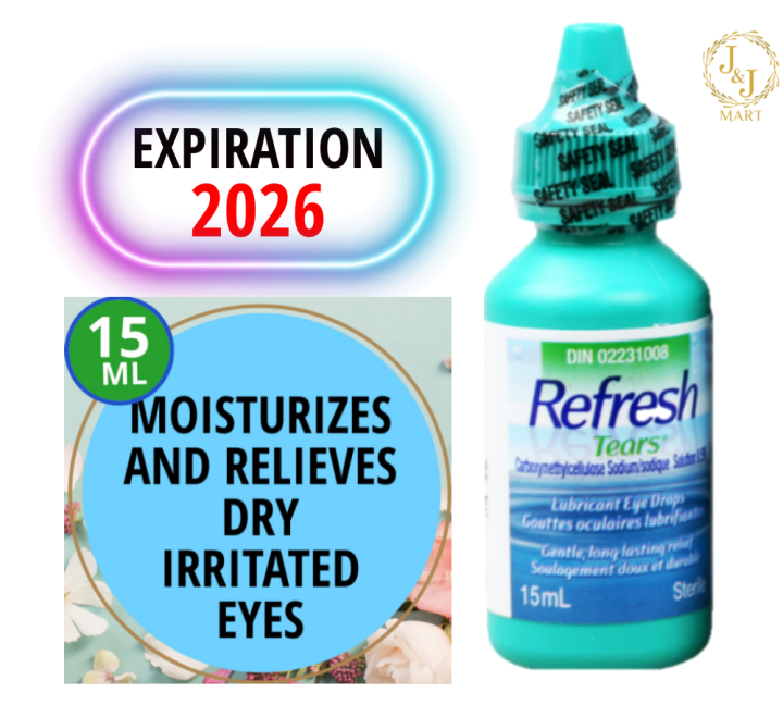 Refresh Tears Lubricant Eye Drops ( 5mL or 15 mL or 65mL) Lazada PH