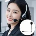 Micro Hội Nghị mic cổ ngỗng linh hoạt Ø 9.7x6.7mm đầu mic 20Hz-16kHz tần số cho các cuộc họp điện thoại máy tính. 