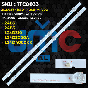 Backlight TV TCL 24 Inch 24B3 24B5 L24D310 L24D3000A L24D4000KK JL.D23641330-140KS-M-V02