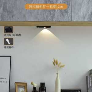 Cat Eye 3 Color Dimmable Motion Sensor USB Rechargeable Light LED Desk Lamp Kitchen Cabinet Wardrobe Lamp