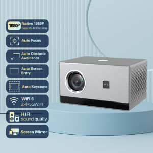 A16 Projector 4K Auto Focus Auto Keystone Correction Android OS For Phone And Laptop WIFI Bluetooth HDMI Projector