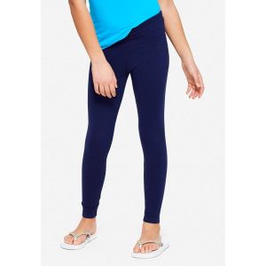 COD Legging Anak Perempuan Warna Navy Bahan Spandek Usia 4-12 thn / Lejing Anak Polos Warna Navy