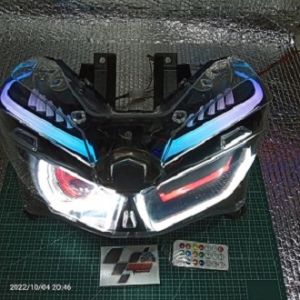 PROJIE BILED AES  VARIO 150/125 New single Eyes sepaket headlamp(NON COD)