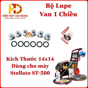 Bộ lupe 14mm cho máy rửa xe Stellato ST-500.Hàng chuẩn theo máy