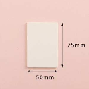 50Sheets Transparent Sticky Notes Set waterproof Sticky Memo Weekly Plan Messages To Do List Notepad