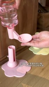 AP AIMAYAPET Cat Gravity Water Dispenser No Electric Automatic Pet Drinking Bowl Portable Outdoor Cat Water Fountain