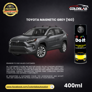 CUSTOM MADE SPRAY PAINT - TOYOTA MAGNETIC GRAY (1G3) 400ML