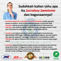Sucralose Powder 10 Gr / Sukralosa / Pemanis Makanan. 