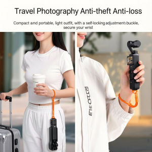 Anti-loss Wrist Strap Lanyards For DJI Osmo Pocket 4P Self-locking Anti-drop camera Wristband for Osmo Pocket4P Accessories