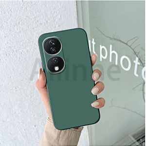 For Huawei Honor X7b X9b X9a X8b X8a X8 5g X7a X8 4G X6a 5G X6s Case Soft Liquid Silicone Bumper Protective Shockproof Phone Cover In Stock Good Quality