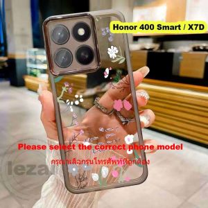 Trường hợp Honor x7d X7 D 400 thông minh 5g trường hợp mềm chống sốc carton rõ ràng Cover quay lại