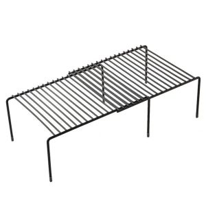 Kitchen Storage Shelf Rack Spice Rack Expandable Cabinet Organization Cabinet Pantry Shelf Organizer Steel Metal Wire Shelf Cupboard Plate Dish Rack