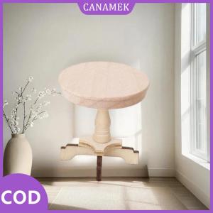 CANAMEK✨ Nhà búp bê 1:12 thu nhỏ Bàn cà phê bàn tròn nhỏ bàn gỗ nguyên bản đồ nội thất nhà mô hình trang trí đồ chơi nhà búp bê phụ kiện