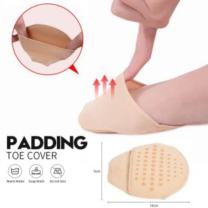1Pair Silicon Half Feet Socks Breathable Soft Toe Socks Anti-slip Half Palm Foot Pad