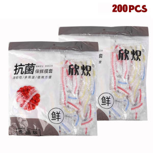 Yespery 50/100/500 cái vỏ thực phẩm dùng một lần dùng cho thực phẩm Vỏ bát Trái Cây Rau Túi nhựa giữ tươi phụ kiện chứa đồ nhà bếp