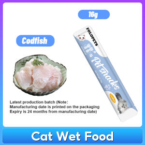 【In Stock】16g Pet Snacks Cat Treats Cat Snacks Fresh Cat Wet Food