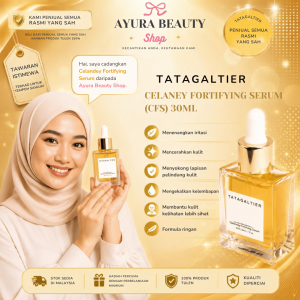 TATAGALTIER CELANEY FORTIFYING SERUM 30 ML - SOOTHES IRRITATION - BRIGHTENS SKIN