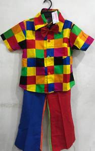 สินค้าพร้อมส่ง ชุดย้อนยุคอ เสื้อผ้าเด็กผู้ชาย เสื้อ เสื้อผ้าเด็ก ชุดพี่เคล้า ชุดย้อนยุคเด็กชาย ชุดสงกรานต์เด็กชาย เสื้อแขนสั้นเด็ก