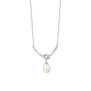 Affordable Luxury Titanium Pearl Necklace Versatile Piece for Office Romantic Occasions