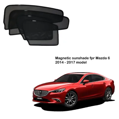 Magnetic Sunshades for Mazda 6 3rd Generation (GJ GL) - (From Year 2012 onwards)