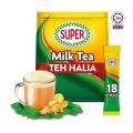 Super Teh Halia Instant 3 In 1 Ginger Milk Tea 18 Sticks. 