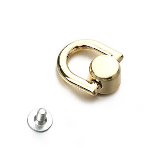 4ชิ้นห่วงรูปตัว D มีซิปแปลงหัวเข็มขัด DIY อุปกรณ์เสริมชุดซ่อมกระเป๋าถือแทนที่ห่วงโซ่ปรับฮาร์ดแวร์ส่วน