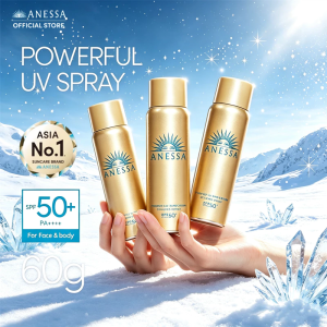 【BUNDLE OF 3】Anessa Perfect UV Sunscreen Spray SPF50 PA sunblock face and body skin aqua Sunscreen Skincare 60ml