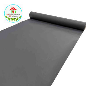 BHW Wallpaper Black White and Gray PVC Waterproof Self-Adhesive Wall Paper Stain Resistant Easy-Remove Heat Resistant Wall Sticker Suitable for living room room and other wall decoration Decorative Stickers