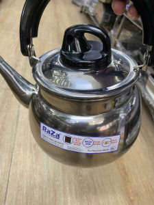 Ấm đun nước RAZA inox 304 sử dụng được bếp từ 3L