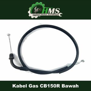 Kabel Gas CB150R Bawah - Cable Cabel Tali Seling Kawat Iner Throtlle Gas Honda CB 150R Lama Old StreetFire (2012-2015) Bagian